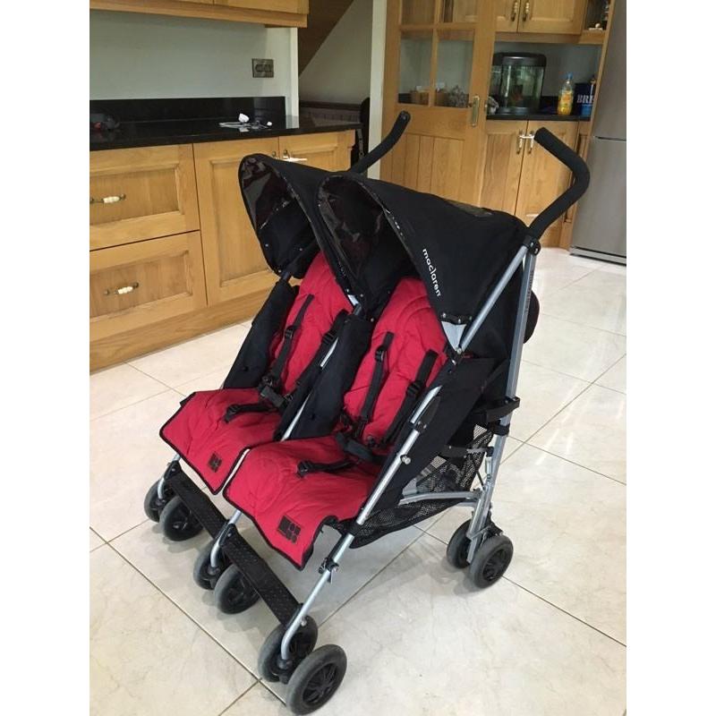 McClaren Twin Traveller Pushchair