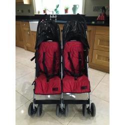 McClaren Twin Traveller Pushchair