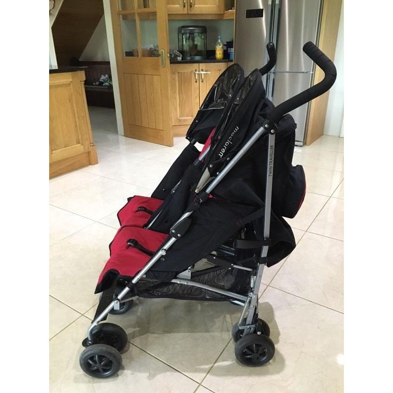 McClaren Twin Traveller Pushchair