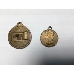 STATUE OF LIBERTY CENTENNIAL 1886 1986 MEDAL and a Sears Tower medal