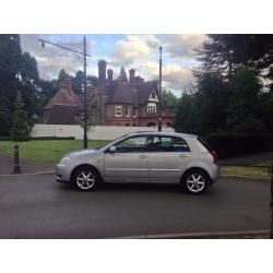 2002 TOYOTA COROLLA T-SPIRIT VVTi 1.6 AUTO 5 DOOR 95'000 FSH MOT JULY 2017 1 OWNER HPI CLEAR