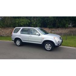 HONDA CRV VTEC SE SPORT 2003. NINE HONDA SERVICE STAMPS, MOT MAY 2017.