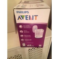 Avent 2 in 1 electric steamer steriliser