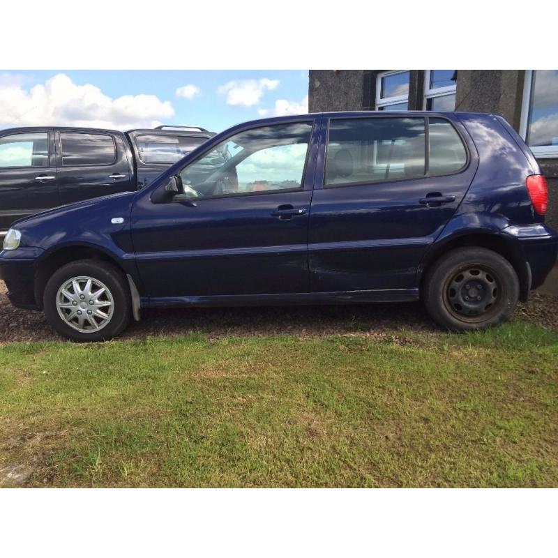 2001 Y VOLKSWAGEN POLO 1.4 CL MOT 3/2017 DELIVERY ANYWHERE IN UK CALL FOR A QOUTE