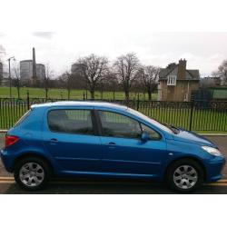 PEUGEOT 307 LX 1.4CC (06 PLATE) 5 DRS HATCHBACK IN EXCELLENT CONDITION.