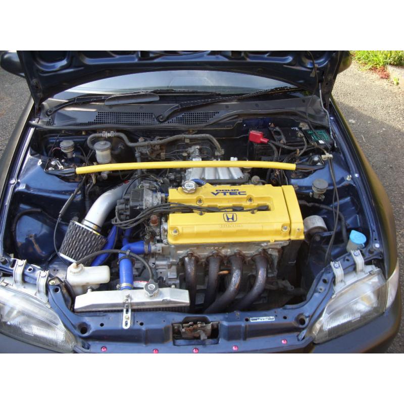 Honda Civic B18C4 Rolling Shell. Vtec Engine B18 B16 B20 H22 K20 EK EJ EG SiR Vti Esi Lsi