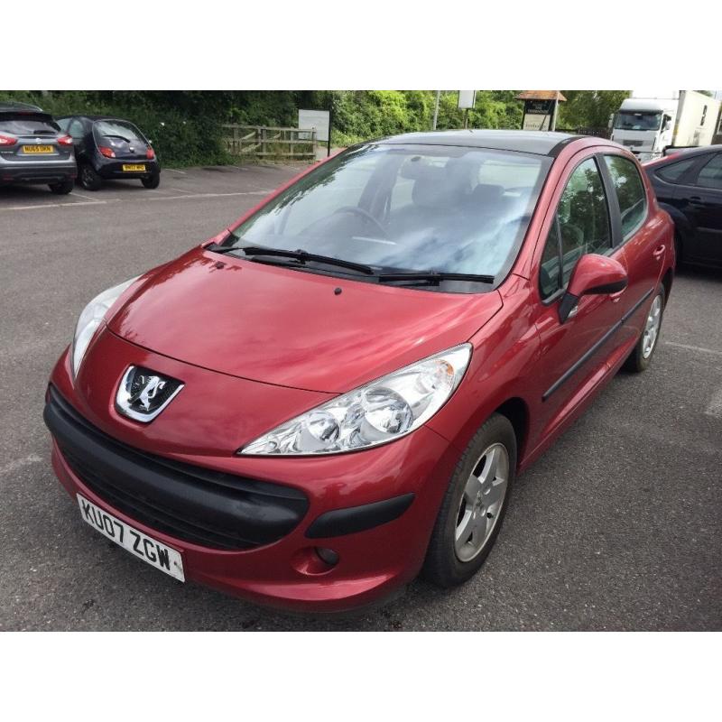 PEUGEOT 207 1.4 2007 5 DR HATCHBACK SERVICE HISTORY WARRANTY INC