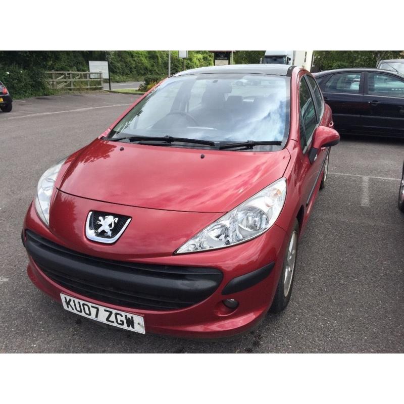 PEUGEOT 207 1.4 2007 5 DR HATCHBACK SERVICE HISTORY WARRANTY INC