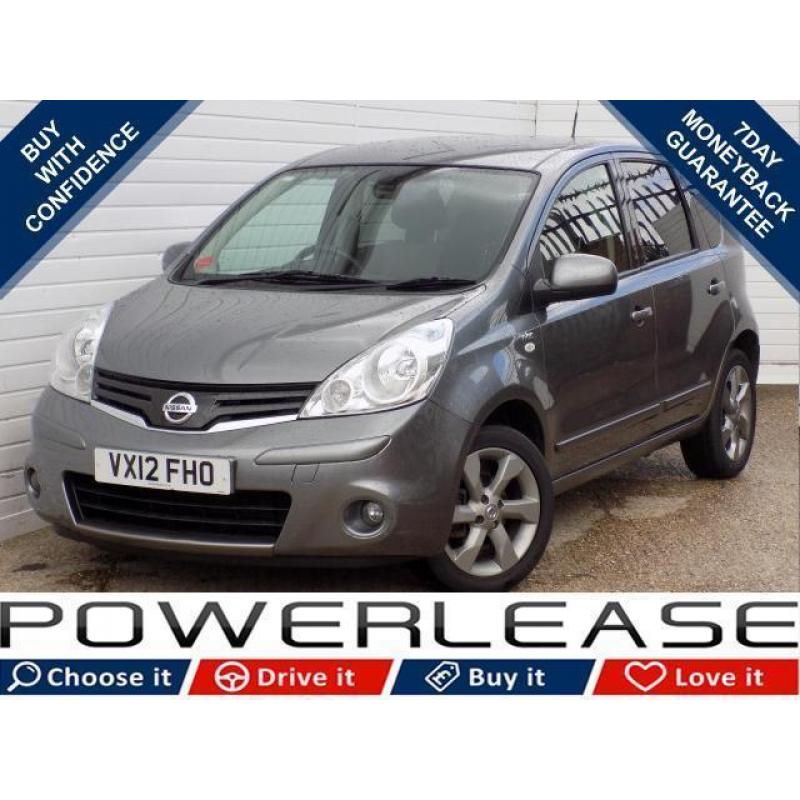 2012 12 NISSAN NOTE 1.6 TEKNA 5D AUTO 110 BHP