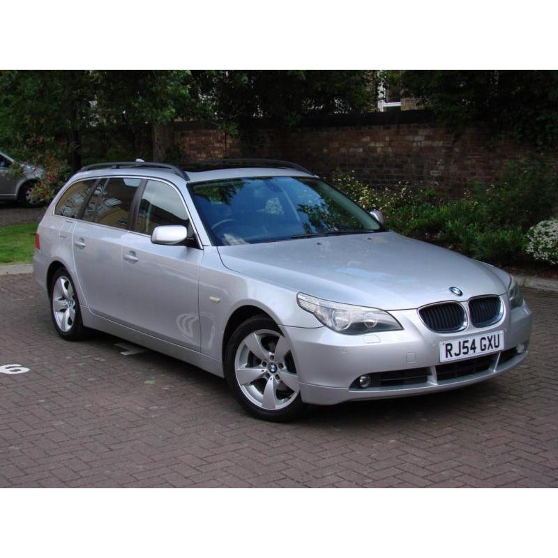 EXCELLENT ESTATE!!! 54 REG BMW 5 SERIES 525I SE AUTO TOURING 5dr. PANROOF