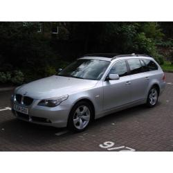 EXCELLENT ESTATE!!! 54 REG BMW 5 SERIES 525I SE AUTO TOURING 5dr. PANROOF