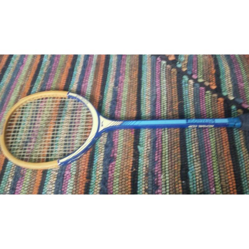 Slazenger vintage retro squash racket & original cover