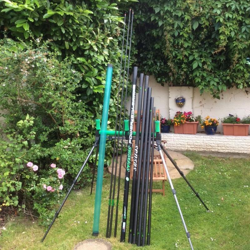 sensas power carp pole 13.5 m