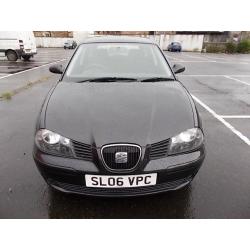 SEAT IBIZA 1.4 SPORT 5 DOOR HATCHBACK 06 REG MOT DECEMBER 2016