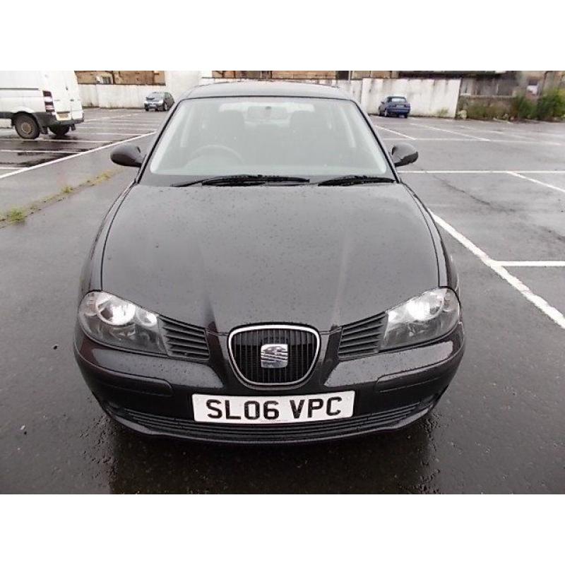 SEAT IBIZA 1.4 SPORT 5 DOOR HATCHBACK 06 REG MOT DECEMBER 2016