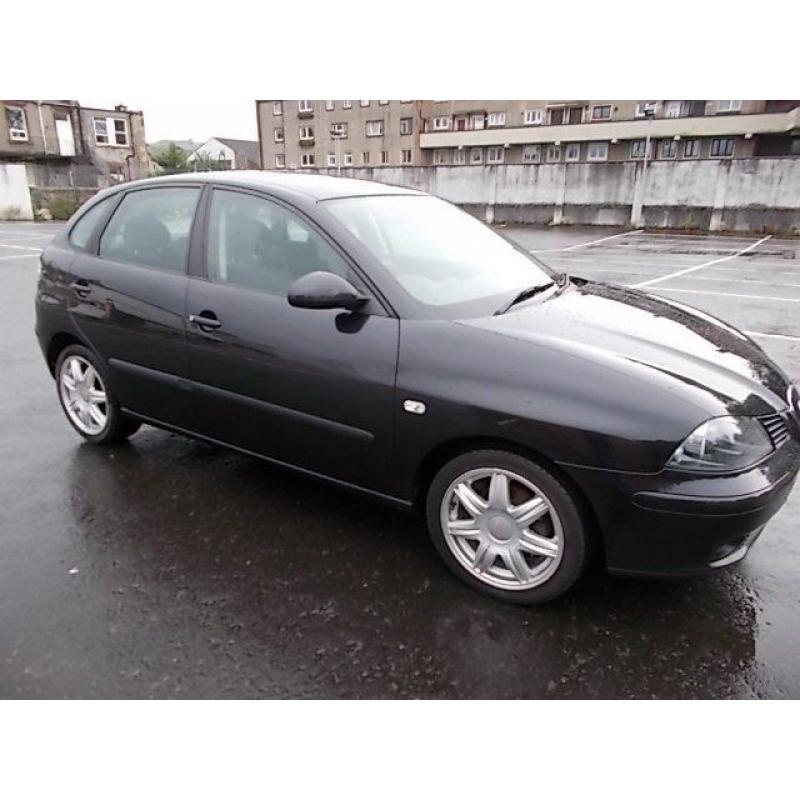 SEAT IBIZA 1.4 SPORT 5 DOOR HATCHBACK 06 REG MOT DECEMBER 2016