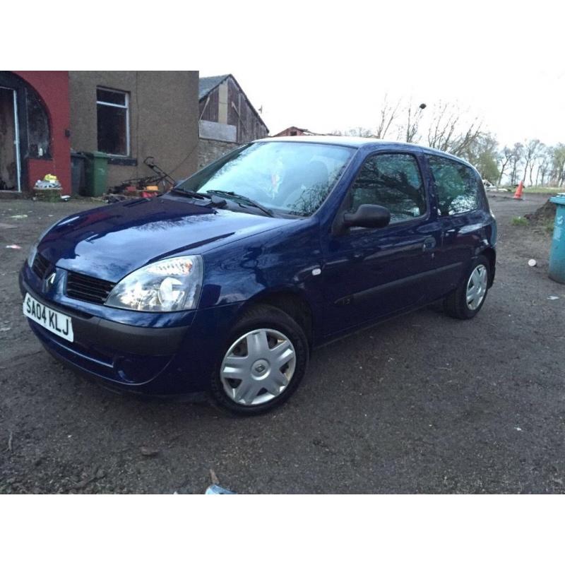 Renault Clio 2004 years mot