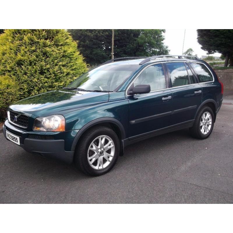 VOLVO XC90 DIESEL AUTO 7 SEATER FULL LEATHER NOT BMW X5 MERCEDES ML Q7 V70 SHARAN 4X4 V50 530D 730D