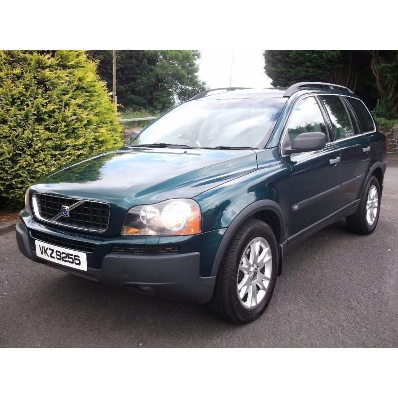 VOLVO XC90 DIESEL AUTO 7 SEATER FULL LEATHER NOT BMW X5 MERCEDES ML Q7 V70 SHARAN 4X4 V50 530D 730D