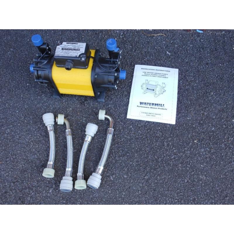 Watermill (Grundfos) Shower Pump - Twin Impellor