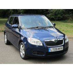 SKODA FABIA 2 1.2 HTP 12V 70HP 2009 (09) ONE LADY OWNER ONLY 46K FSH 7 X STAMPS!