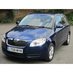 SKODA FABIA 2 1.2 HTP 12V 70HP 2009 (09) ONE LADY OWNER ONLY 46K FSH 7 X STAMPS!