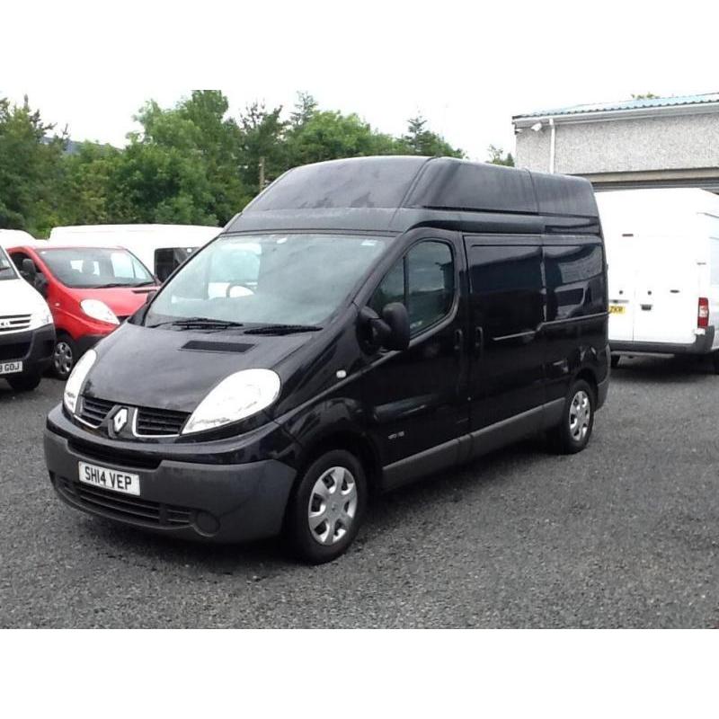 Renault Trafic 2.0dCi lwb hi top LH29 dCi 115 bhp 14 reg