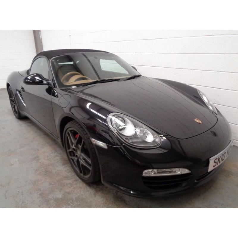 PORSCHE BOXSTER , 2010 , LOW MILEAGE + FULL HISTORY, LONG MOT, FINANCE AVAILABLE, WARRANTY, STUNNING