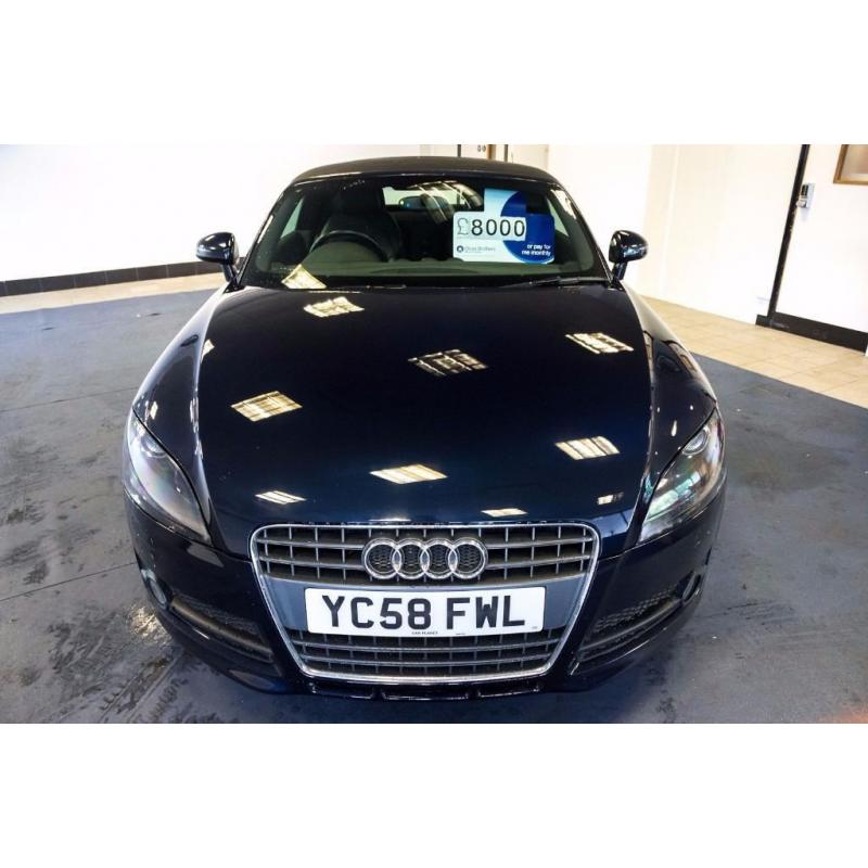 2008 58 AUDI TT 2.0 TFSI ROADSTER CONVERTIBLE 2D 200 BHP*2 YEARS WARRANTY*FINANCE AVAILAB