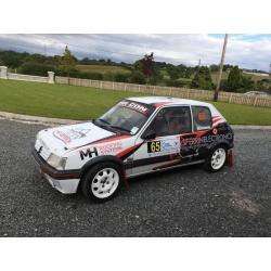 205 rally car