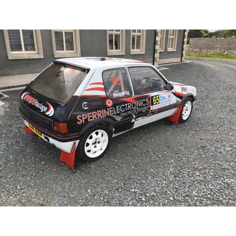 205 rally car