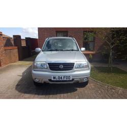 04 SUZUKI GRANDE VITARA 1.6 16V SE IN SILVER ONLY 52K FSH LOVELY CONDITION INSIDE & OUT