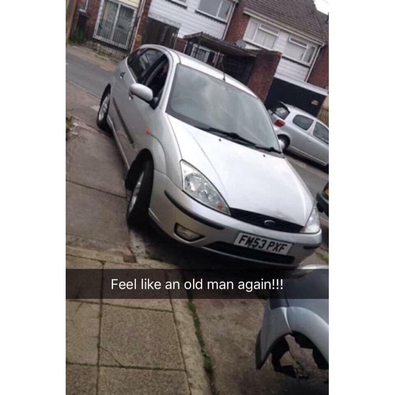 53 plate focus 1.6 petrol, 2002 saxo 1.1