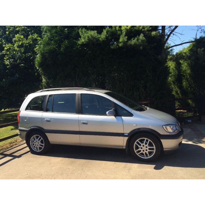 2004 VAUXHALL ZAFIRA DIESEL 7 SEATER LOTS OF SERVICE HISTORY