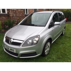 Superb Value 2006 56 Zafira 1.9 Club CDTI Diesel 7 Seater People Carrier 85000 Miles July 2017 MOT