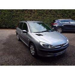 2004 Peugeot 206 SW 1.4 Petrol - 5 Door - S - Manual