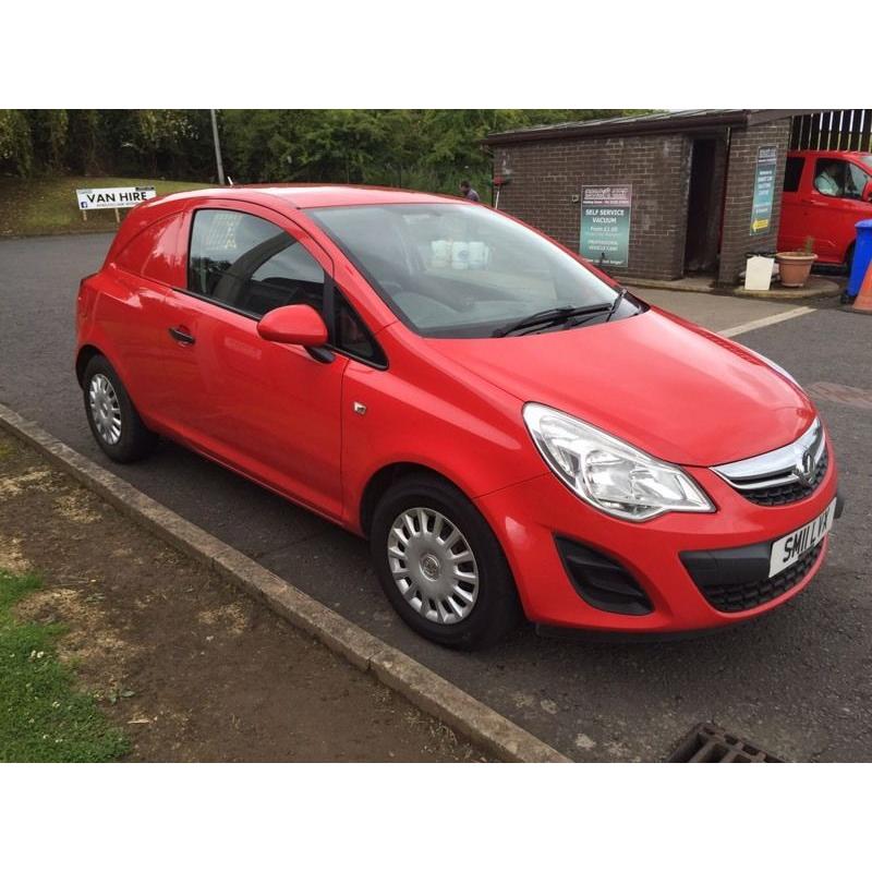 11 plate Vauxhall Corsa Van