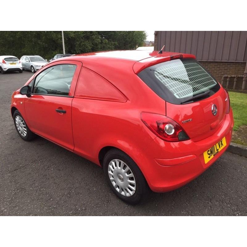 11 plate Vauxhall Corsa Van