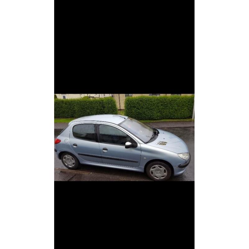 Peugeot 206 12 months mot