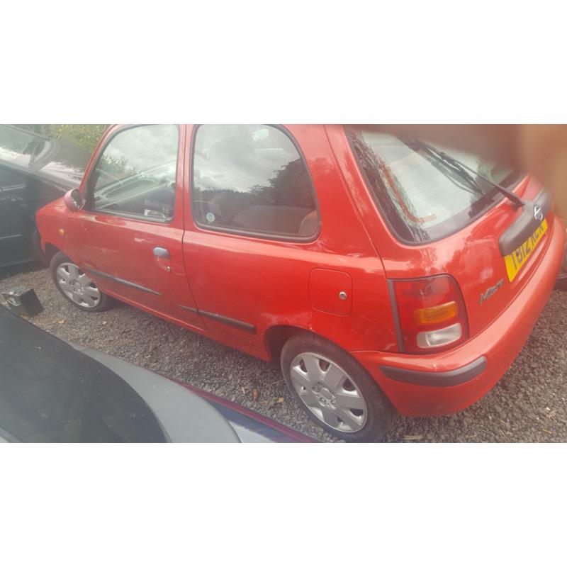 Nissan Micra 1.3. MOT until September. POWER STEERING. central locking