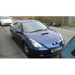 TOYOTA CELICA 1.8 IN GREAT CONDITION LEATHER SEATS AIR CON E/W E/SUNROOF MOT 14/04/17 RUNS GREAT