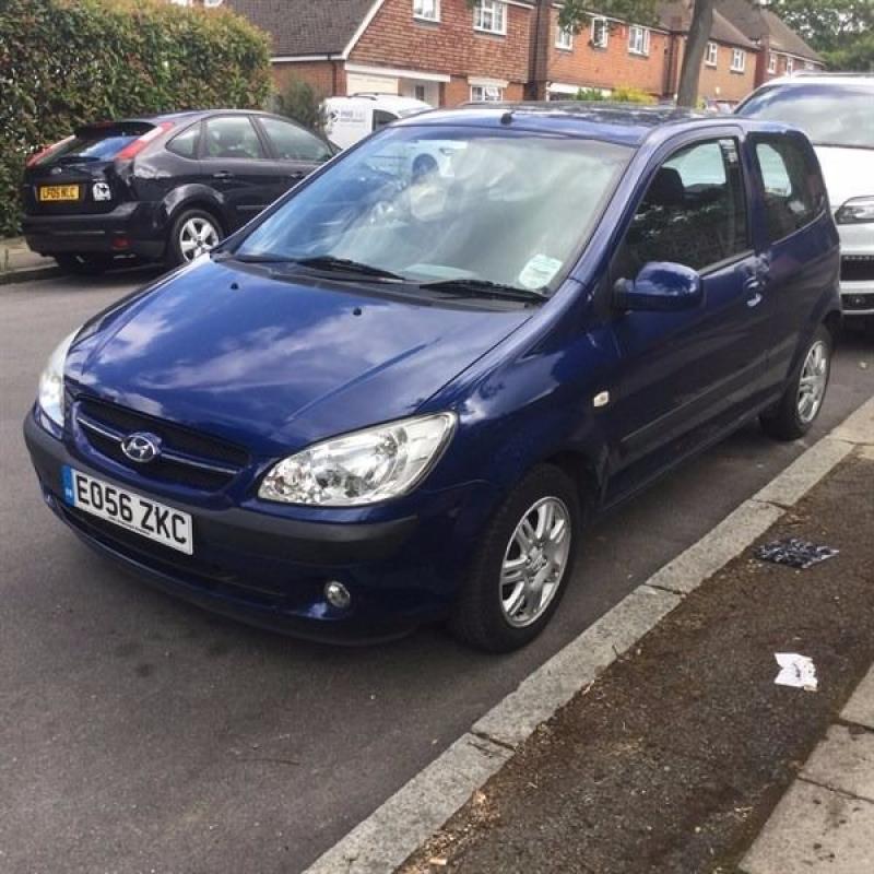 Hyundai GETZ blue manual 2006 1ltr Petrol. Low mileage just 59000. 1 owner. cheapest on gumtree.