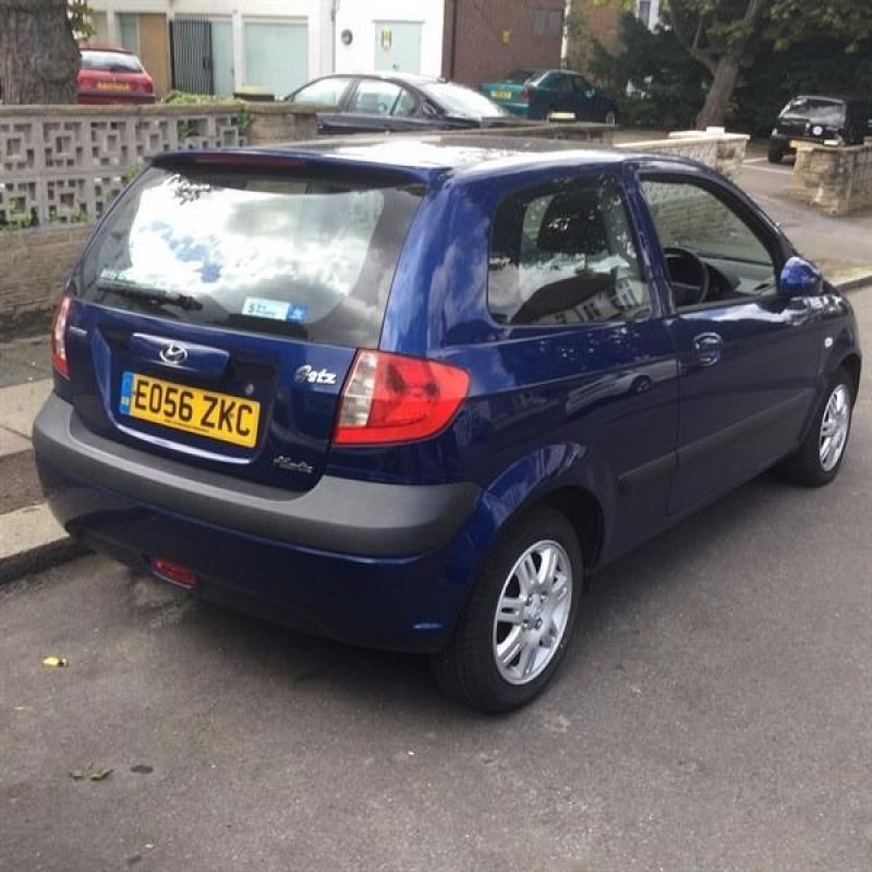 Hyundai GETZ blue manual 2006 1ltr Petrol. Low mileage just 59000. 1 owner. cheapest on gumtree.