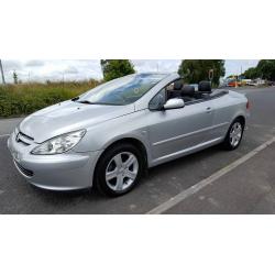 2004 PEUGEOT 307 CC CONVERTIBLE ~~Cambelt - Water Pump - Clutch FSH - MOT~~