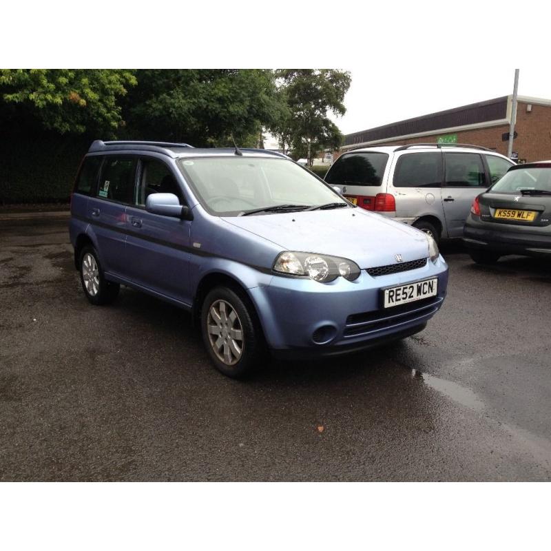 HONDA HRV 5 DOOR LOW MILEAGE LONG MOT BARGAIN