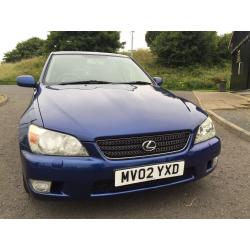 LEXUS IS200 SPORT LOW MILEAGE IN IMMACULATE CONDITION