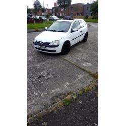 For sale or swap 01 corsa 1.7 diesel mot to next jan