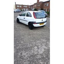 For sale or swap 01 corsa 1.7 diesel mot to next jan