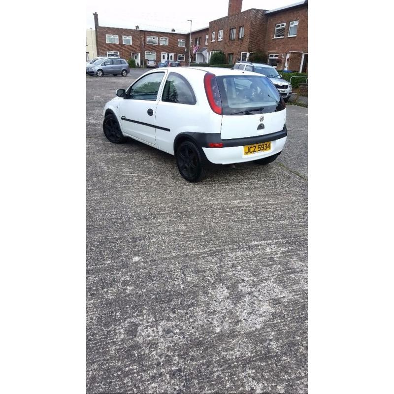 For sale or swap 01 corsa 1.7 diesel mot to next jan