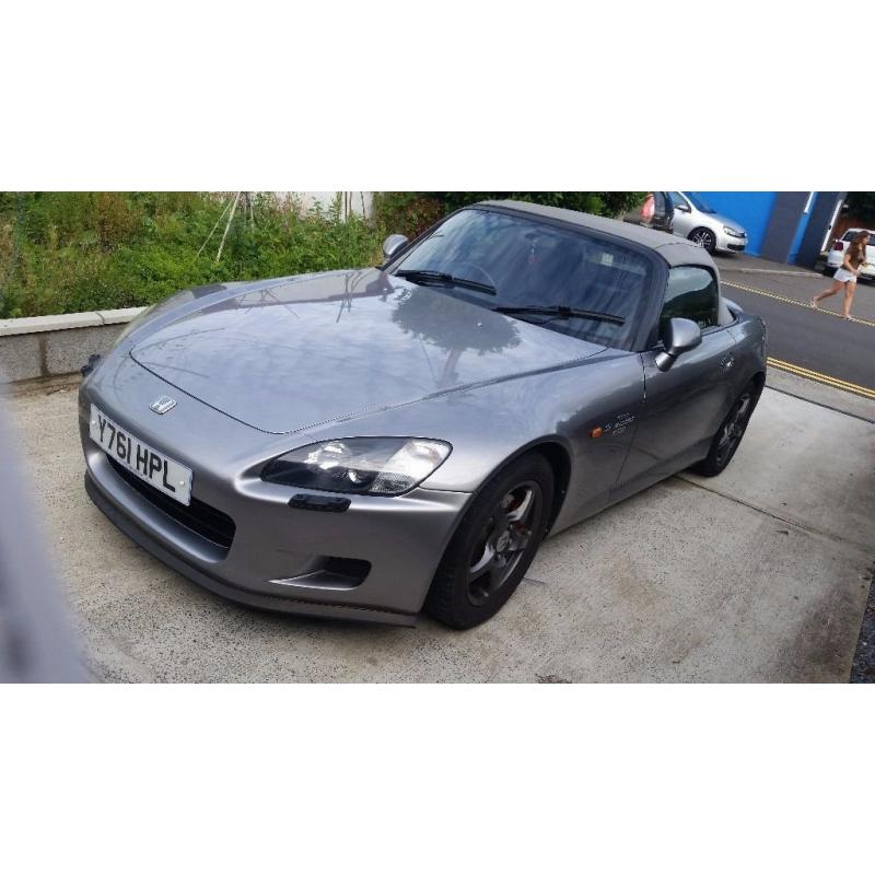 Honda s2000 Silverstone silver 107k